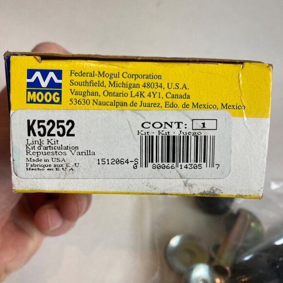 MOOG Sway Bar Link Kit K5252 NEW - Picture 3 of 3